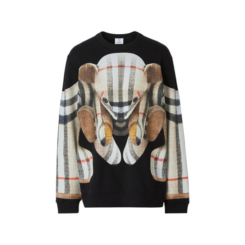 BURBERRY/博柏利【22春夏新款】男款棉質圓領長袖衛衣運動衫 80495671