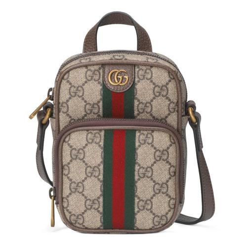  GUCCI古馳 22年秋冬 男士 Ophidia系列迷你手袋 671682 96IWT 8745 預定商品2-6周發貨