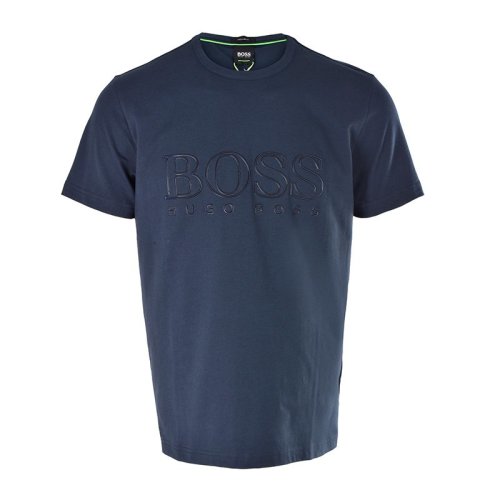 HUGO BOSS/雨果波士  男裝 服裝 棉質混紡LOGO標識時尚休閑 男士短袖T恤