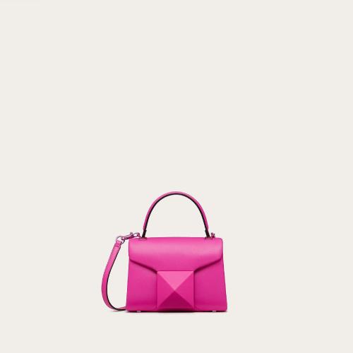  VALENTINO華倫天奴 22年秋冬 女士 手提包 MINI SAC a MAIN ONE STUD EN CUIR NAPPA 1W0B0L13M