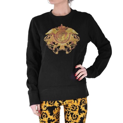  VERSACE JEANS COUTURE 女士印花棉質衛衣 B6HWA797 30453 899 PLFSX