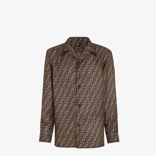  FENDI芬迪 22年春夏 男士 長袖襯衫 Shirt FS0747A4JKF0QE1