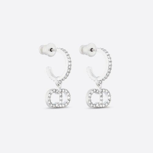 DIOR迪奧 22年秋冬 女士 耳環 Boucles d'oreilles Clair D Lune E1740CDLCY_D13S