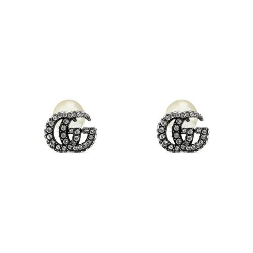  GUCCI古馳 22年秋冬 男士 GG Marmont系列珍珠袖扣 640847 I4868 9068