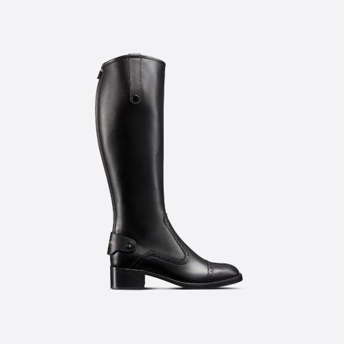  DIOR迪奧 22年秋冬 女士 高筒靴 Botte a talon D-Folk KCI827VEA_S900