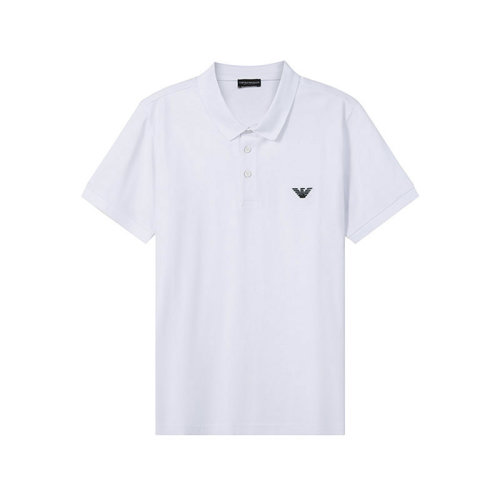 Emporio Armani/安普里奧阿瑪尼 【22春夏新款】 男士棉質(zhì)短袖POLO衫鷹標(biāo)刺繡 211804 2R461