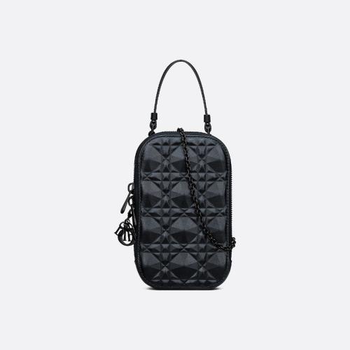  DIOR迪奧 22年秋冬 女士 手機包 étui pour telephone Lady Dior S0872SNEA_M900