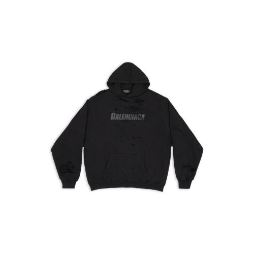  BALENCIAGA巴黎世家 22年秋冬 男士 衛衣 DESTROYED連帽衛衣 659403TKVB61781