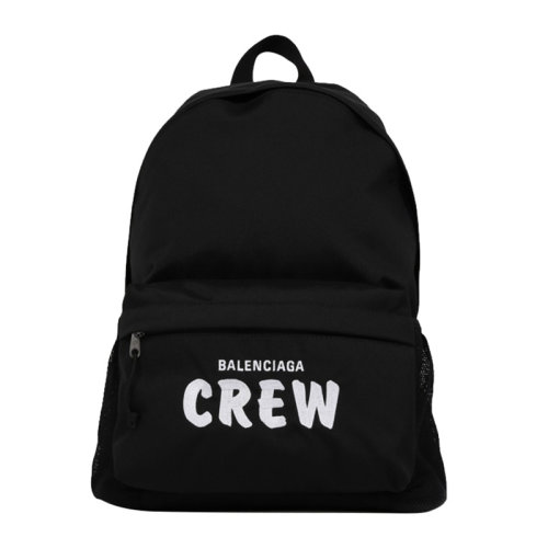 Balenciaga/巴黎世家  男士黑色聚酯纖維雙肩包 617763-H75YX-1090（預售4-5周發貨）