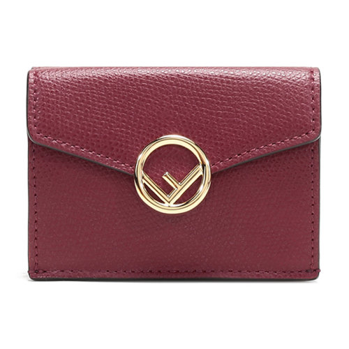 FENDI/芬迪MICRO TRIFOLD系列 皮夾 牛二層皮 8M0395 A18B