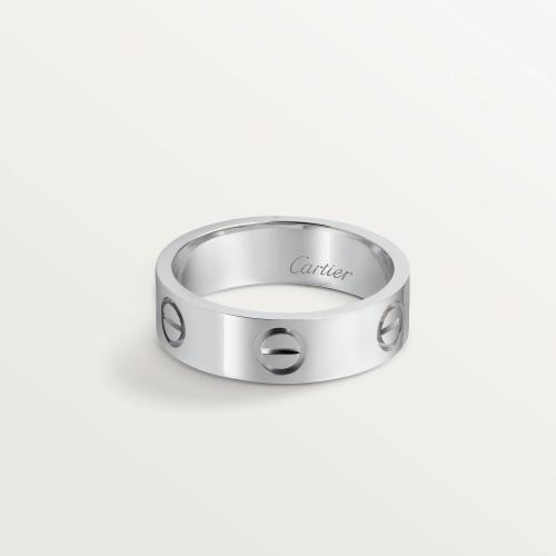  CARTIER 22年秋冬 女士 戒指 LOVE戒指 鉑金