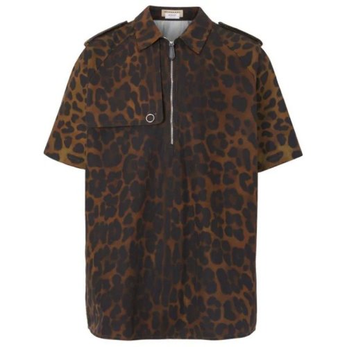  BURBERRY/博柏利 男士印花小牛皮長袖襯衫 4560453