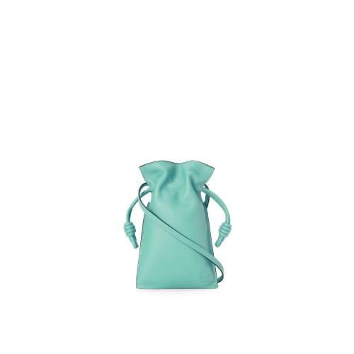  LOEWE羅意威 22年秋冬 女士 收納包 Flamenco Pocket in nappa calfskin A411F10X01-4831