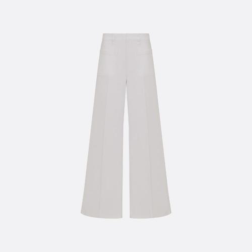  DIOR迪奧 22年秋冬 女士 牛仔褲 Jean evase Dior?8， D04 222P04A3525_X0100