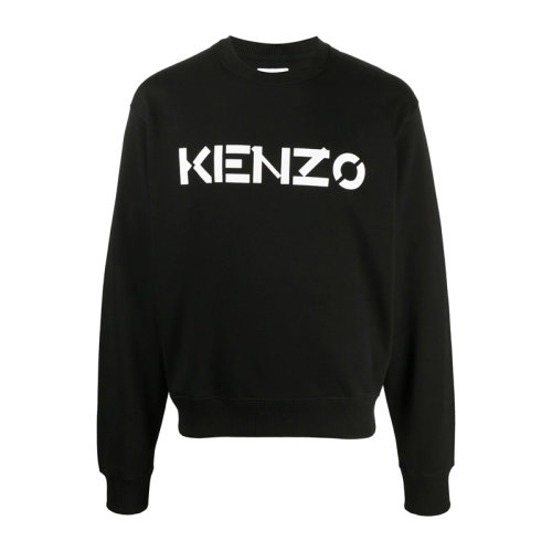 Kenzo 高田賢三   男裝 服裝 綠色棉質logo字母印花圓領 男士衛衣