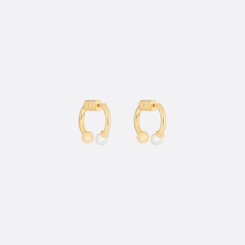  DIOR迪奧 22年秋冬 女士 耳環 Boucles doreilles Petit CD E1946PTCRS_D301