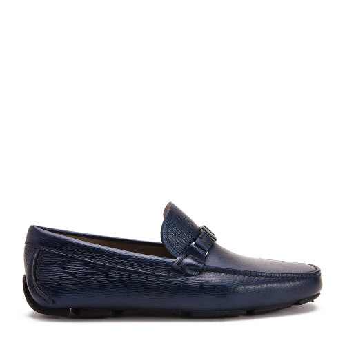 Salvatore Ferragamo/菲拉格慕 迷你標志性Vara搭扣 男士樂福鞋