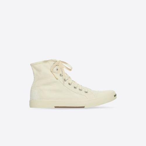  BALENCIAGA巴黎世家 22年春夏 女士 休閑運動鞋 Womens Paris High Top Trainers in White 688