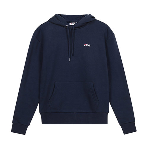 FILA/斐樂 女士棉質加絨款連帽長袖衛衣運動衫 687470