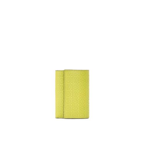  LOEWE羅意威 女士 錢包 Repeat small vertical wallet in embossed calfskin C499S9