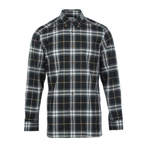 BURBERRY/博柏利22春夏棉質格紋寬松男士長袖襯衫8048147