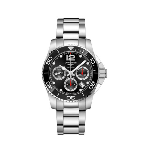 LONGINES/浪琴  康卡斯?jié)撍盗腥酆诳典搸C械表男士腕表41毫米L3.783.4.56.6
