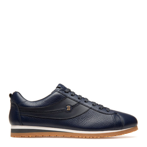 BALLY/巴利 男士藍(lán)色徽標(biāo)休閑運動鞋男鞋