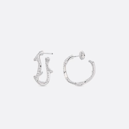  DIOR迪奧 女士 耳環(huán) 小號 Bois de Rose 耳環(huán) JBDR95014_0000 預(yù)定商品1-3周發(fā)貨