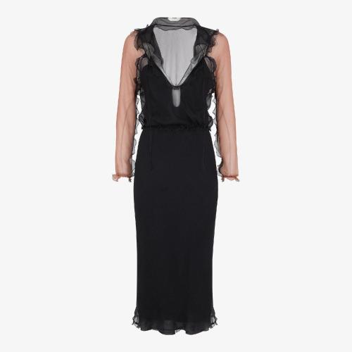  FENDI芬迪 22年秋冬 女士 連衣裙 Dress FDB978AKSPF1JAI
