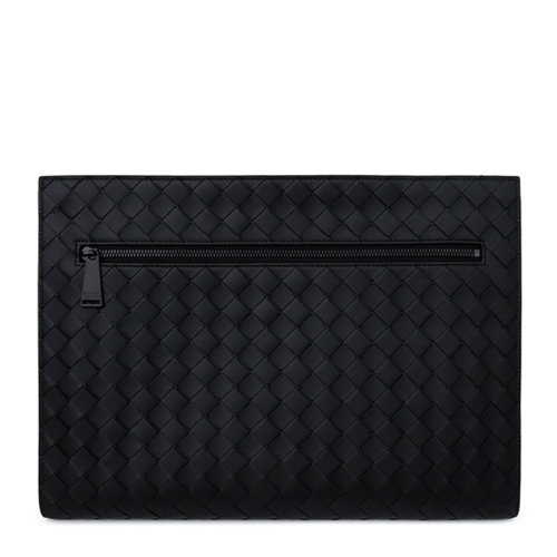 Bottega Veneta 寶緹嘉 男士 包袋  黑色編織手拿包