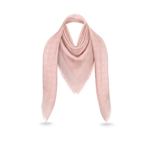  LV路易威登 22年秋冬 女士 圍巾 Shine Monogram 披肩 M70805 預(yù)定商品2-8周發(fā)貨