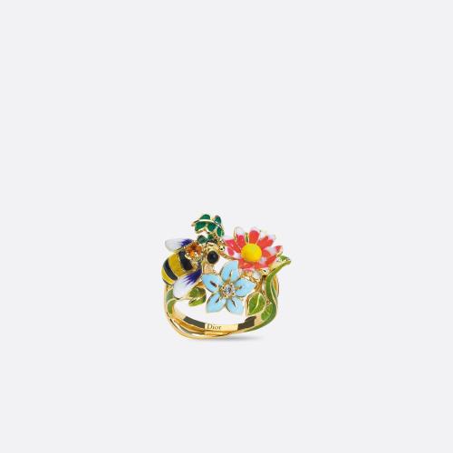  DIOR迪奧  女士 戒指 中號 Diorette 戒指 J*w*DTE95012_0000 預定商品1-3周發(fā)貨
