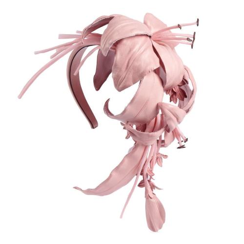 GUCCI古馳 22年秋冬 女士 皮革花朵發帶 697328 3HAHN 5800