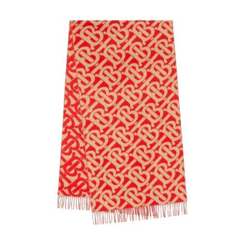  BURBERRY 22年秋冬 男士 專屬標識提花羊絨圍巾 80343831 預定商品1-3周發貨