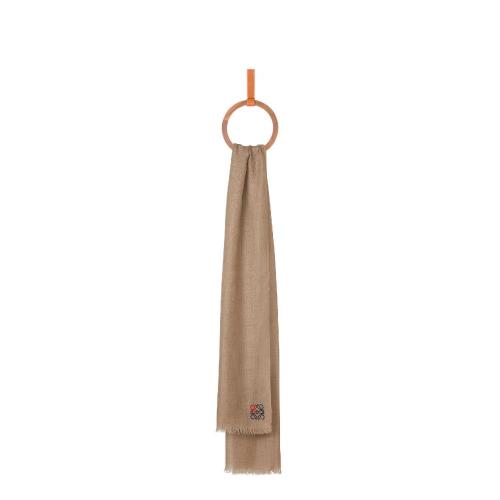  LOEWE羅意威  男士 圍巾 70 x 200 cm 羊絨 LOEWE Anagram 圍巾 929.29.216-2140 預定商品1-3周發貨
