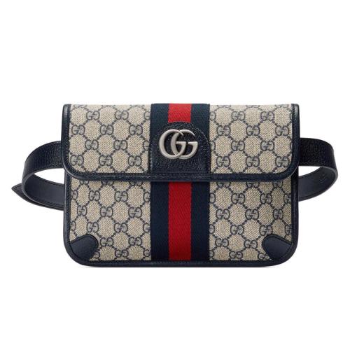  GUCCI古馳 22年秋冬 男士 Ophidia系列腰包 674081 96IWN 4076