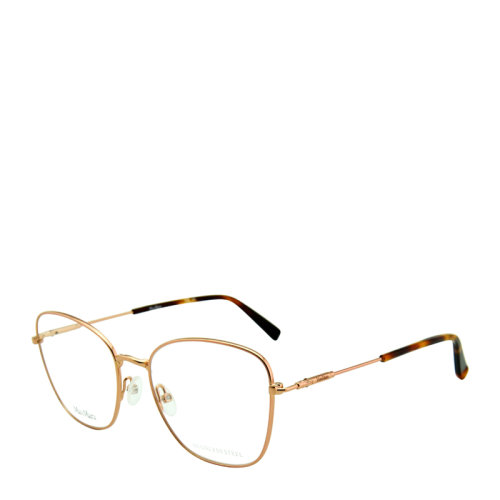 MaxMara/麥絲瑪拉 復古 輕架 合金 貓眼 女士 光學鏡架 銀色 近視 眼鏡框 眼鏡架 MM1396 52mm