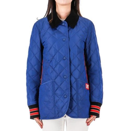  BURBERRY/博柏利 女士藍(lán)色尼龍夾克 8022807 PLFSX