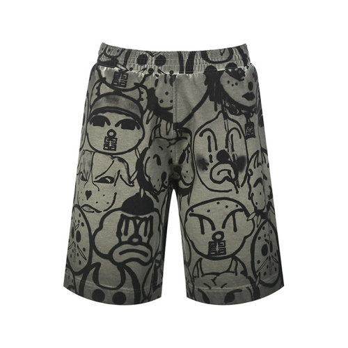 Givenchy/紀(jì)梵希【22春夏新款】男士棉質(zhì)休閑運動短褲 BM50ZE30S5