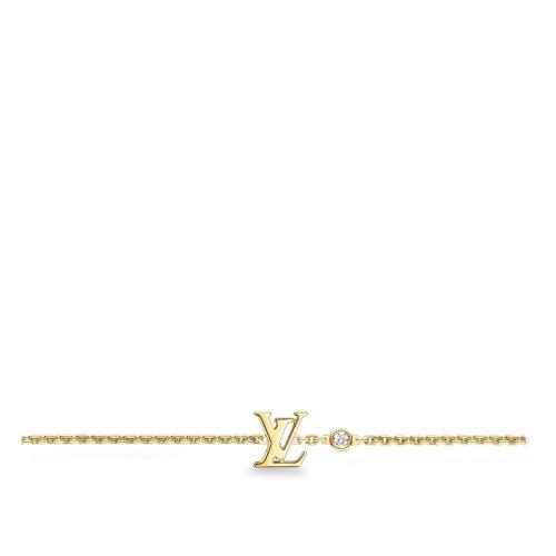  LV路易威登 22年秋冬 女士 手鏈 IDYLLE BLOSSOM 1*w*8K金鉆石手鏈 Q95561 預定商品2-8周發貨