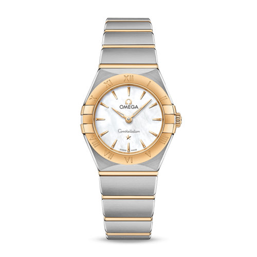 OMEGA/歐米茄 星座系列 精鋼 18K金 石英機芯 女士腕表 131.20.25.60.05.002