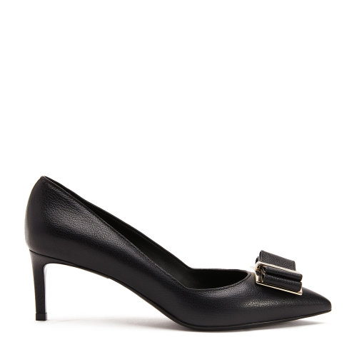 Salvatore Ferragamo/菲拉格慕 雙蝴蝶結高跟鞋