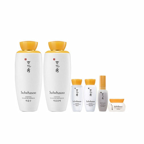 Sulwhasoo/雪花秀 滋盈肌本水乳護膚套裝2件套禮盒 （正：水125ml/15ml+乳125ml/15ml +精華8ml+面霜5ml）