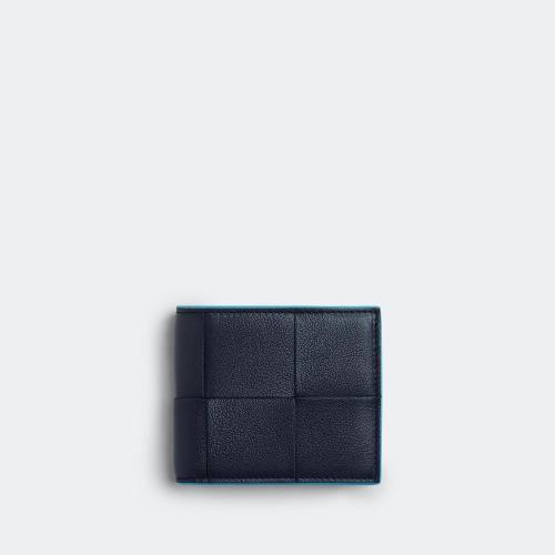  BV葆蝶家 22年秋冬 男士 錢包 portefeuille a deux volets avec porte-monnaie 649605V1Q7388