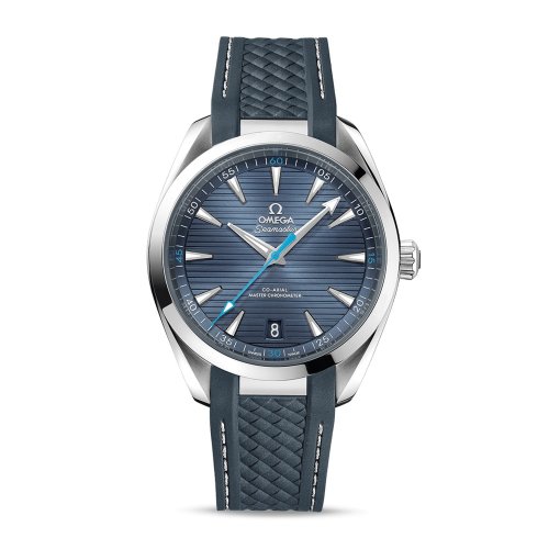 OMEGA/歐米茄 海馬系列 Aqua Terra 150米 至臻天文臺(tái) 精鋼表殼 橡膠表帶 自動(dòng)機(jī)械 男士腕表 220.12.41.21.03.002