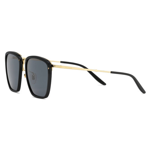 GUCCI/古馳 男士灰色方形金屬太陽鏡 610417J07701017