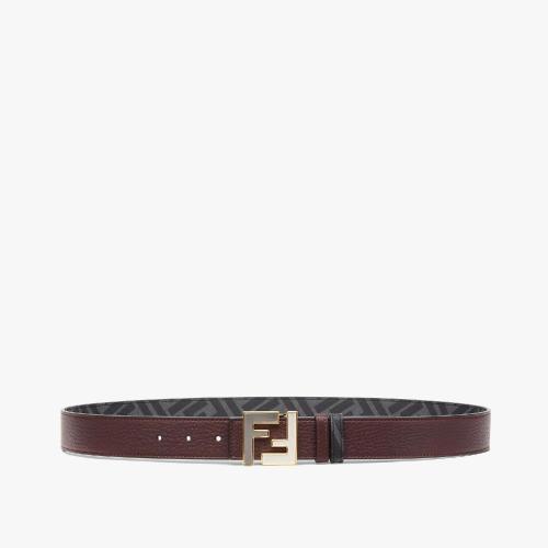  FENDI芬迪 22年秋冬 男士 腰帶 Squared FF belt 7C0480AFF1F1IPD