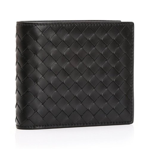 Bottega Veneta/葆蝶家 男士牛皮革錢包短錢夾 113993V4651