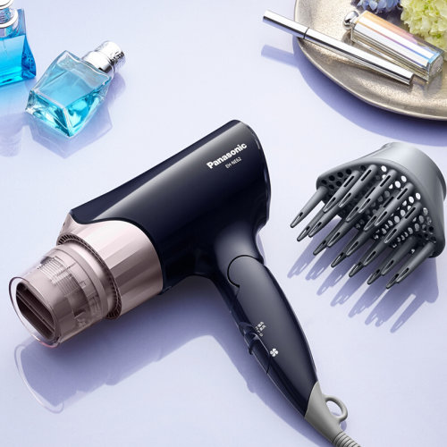 Panasonic/松下 家用大功率電吹風機負離子多效護發大風量可折疊吹風筒 EH-WNE6