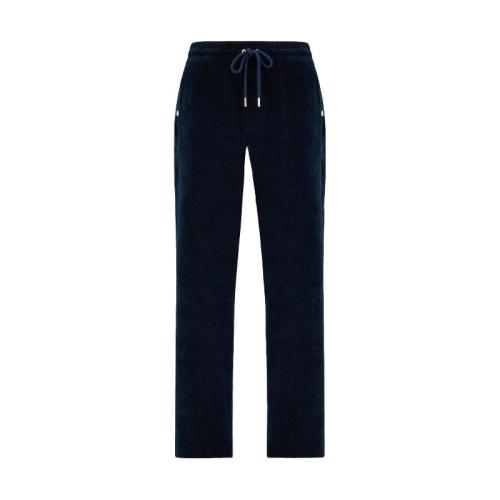  MONCLER蒙可蒙克萊 22年秋冬 男士 休閑褲 Velvet Trackpants H20918H000095969W778